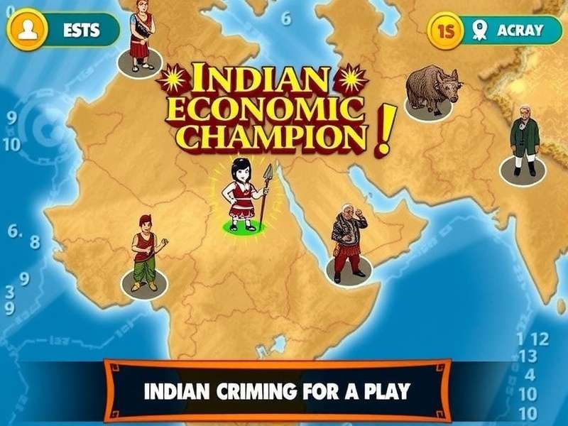 Indian Economic Champion - Making Strategic Business Decisions Indian Economic Champion Gameplay Screenshot